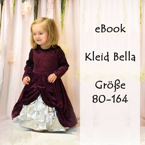 eBook Ballkleid Bella inkl Reifrock 80-164