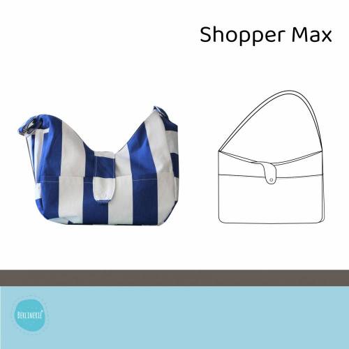 Shopper Max Ebook mit Schnittmuster und Nähanleitung