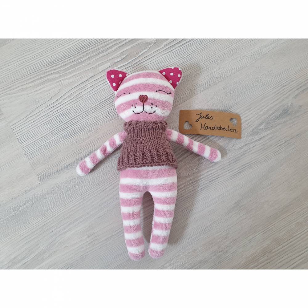 Bundle ITH Stickdatei Hase, Bär und Katze, 16x26 cm Rahmen + Strickanleitung Bild 2