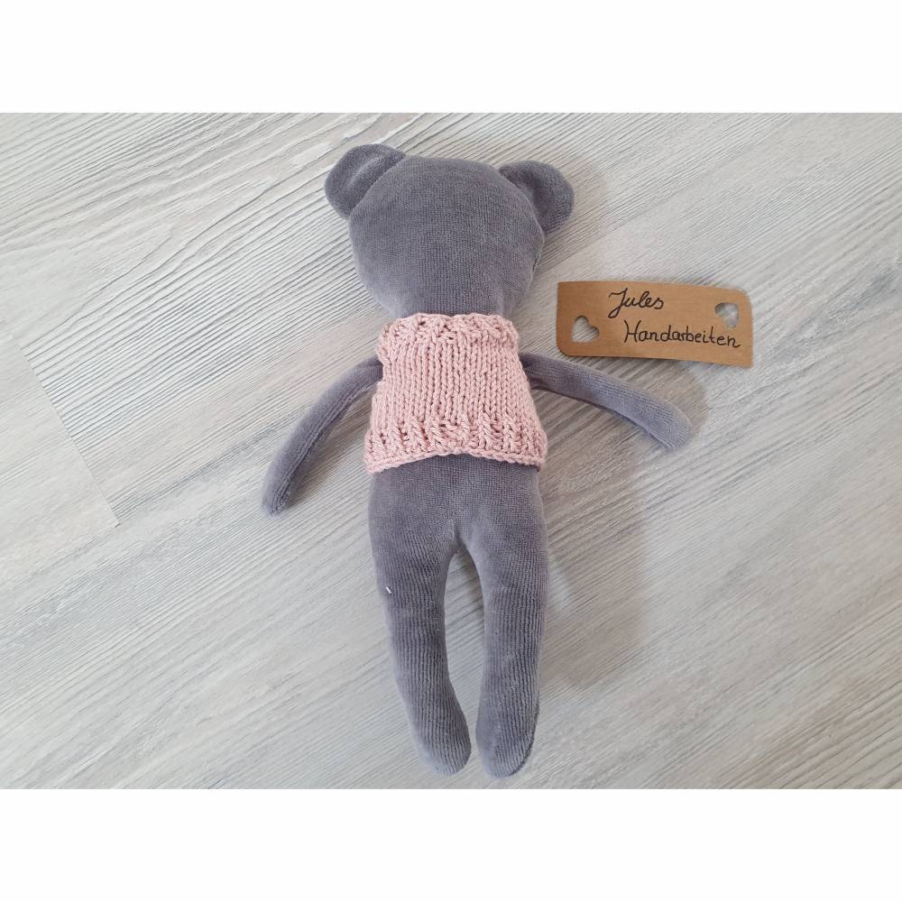 Bundle ITH Stickdatei Hase, Bär und Katze, 16x26 cm Rahmen + Strickanleitung Bild 7