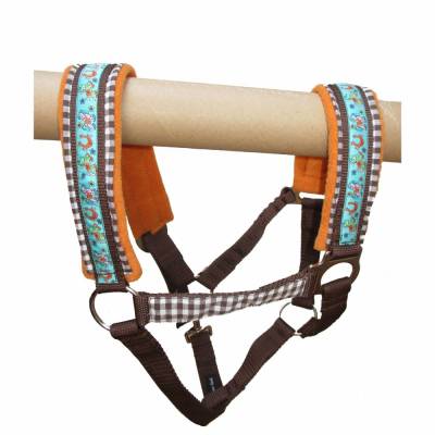 Pferdehalfter "Pony-Express" Halfter Pferd Western Stallhalfter Reithalfter geflochten Paracord Größe Shetty Pony Vollblut Warmblut Kaltblut