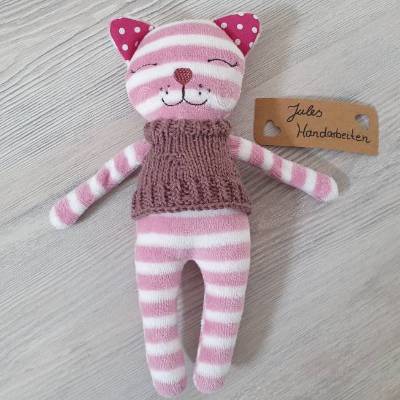 ITH Stickdatei Katze Mini 16x26 cm Rahmen + Strickanleitung