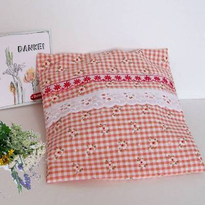 Duftkissen mit Blumen, Kissen Kräutermischung, Wiesenkräuter-Duftkissen, Kräuterkissen Herzen, Duftkissen mit Kräutern