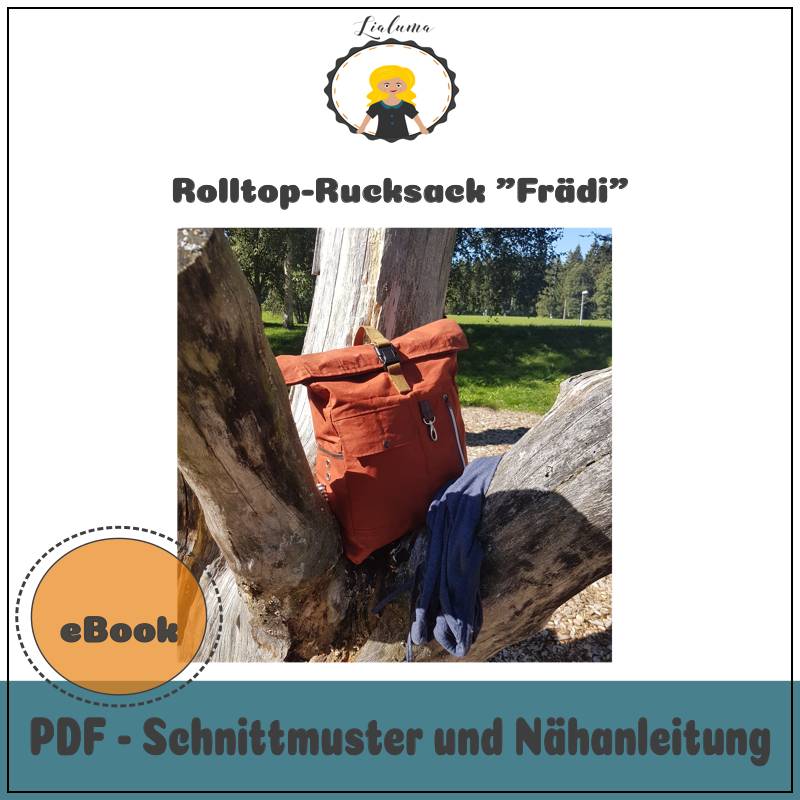 Nähanleitung Rolltop-Rucksack Frädi Bild 1