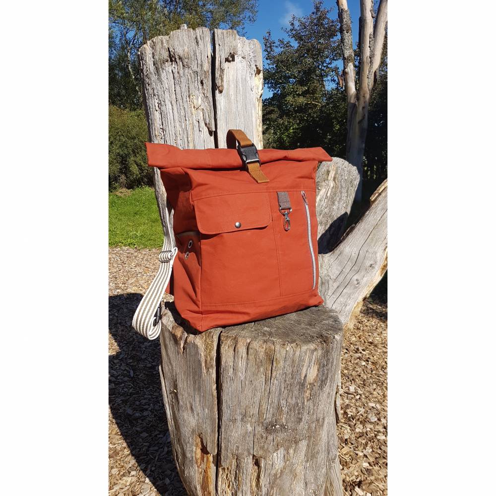 Nähanleitung Rolltop-Rucksack Frädi Bild 2