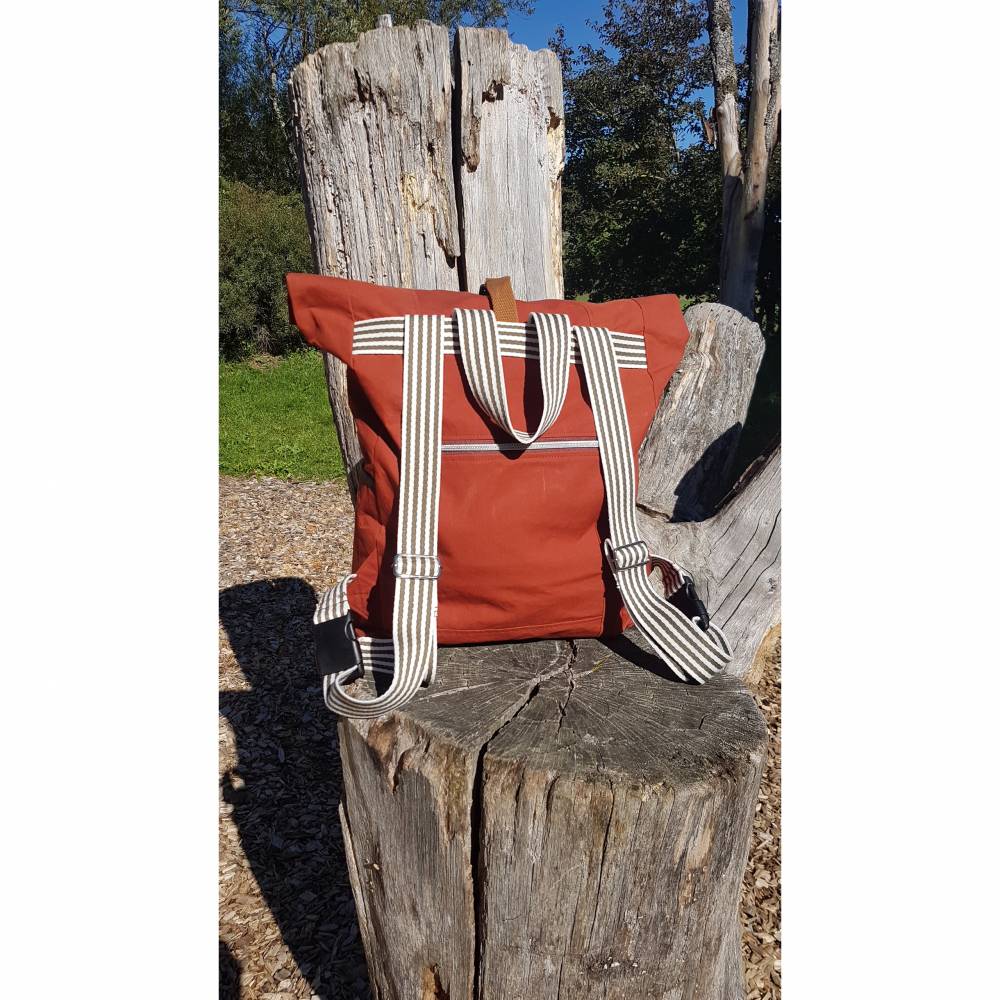 Nähanleitung Rolltop-Rucksack Frädi Bild 3
