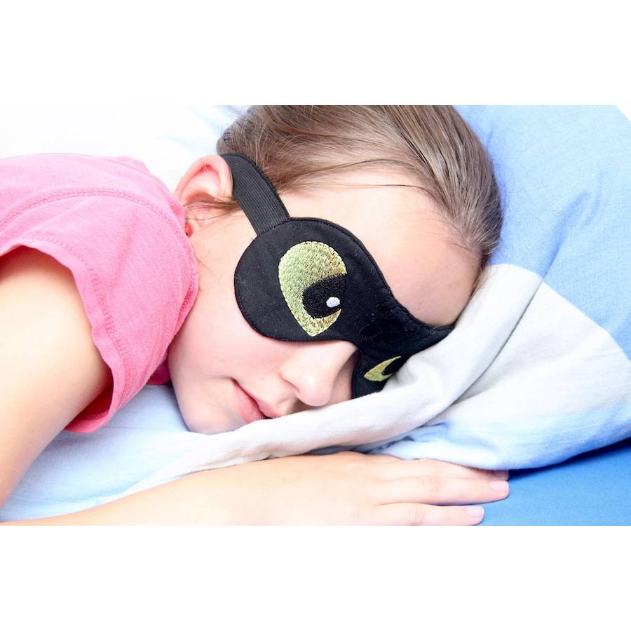ITH Schlafbrille Drache Stickdatei 2 teilig für Kinder und Erwachsene Rahmen 13x18 bzw. 17x20 oder größer Bild 3
