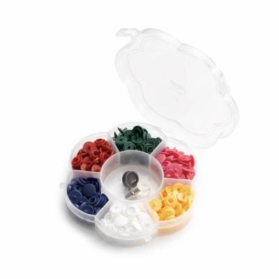 Prym Love 72 Color Snaps Mini Druckknöpfe 9mm Durchmesser 393950