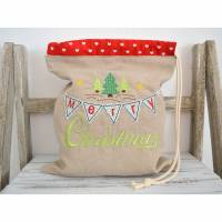 Stickdatei Weihnachten Merry Christmas 13x18cm