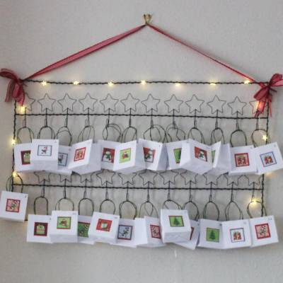 Bunter Adventskalender "Mini-Motive" aus der Manufaktur Karla