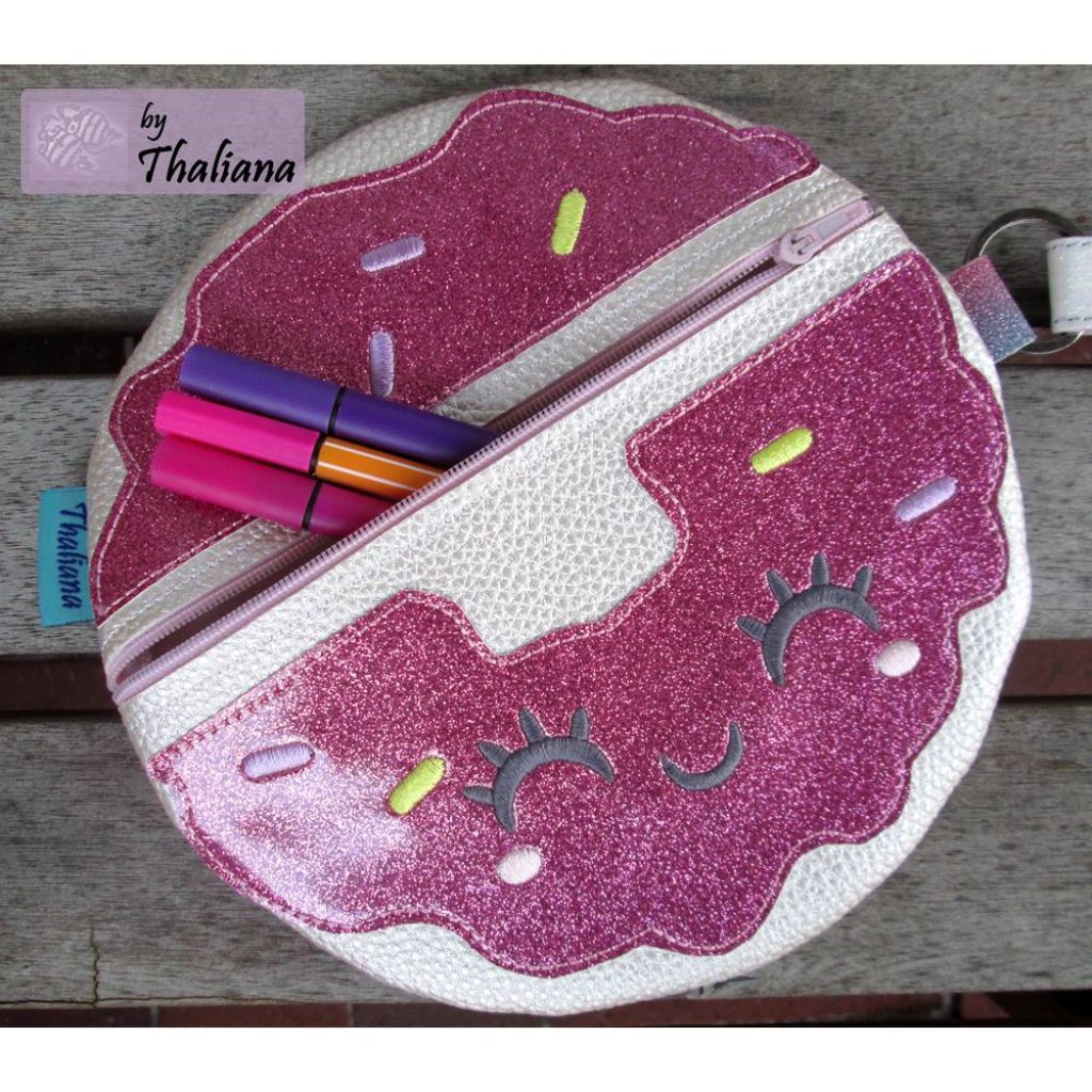 UNIKAT DONUT Täschchen kawaii für Schminksachen Bild 2