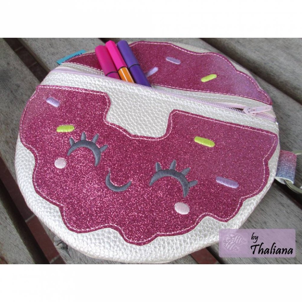 UNIKAT DONUT Täschchen kawaii für Schminksachen Bild 3