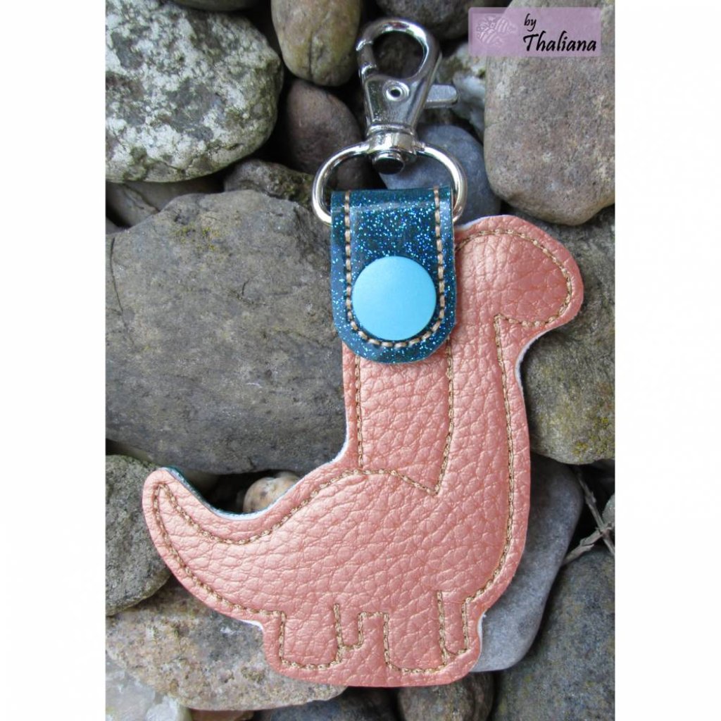 BRACHIOSAURUS Dino Anhänger für Kindergartentasche Bild 3