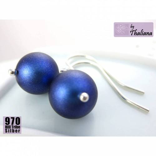 NIGHTSKY edle Ohrringe aus ECHTsilber Just Pearls