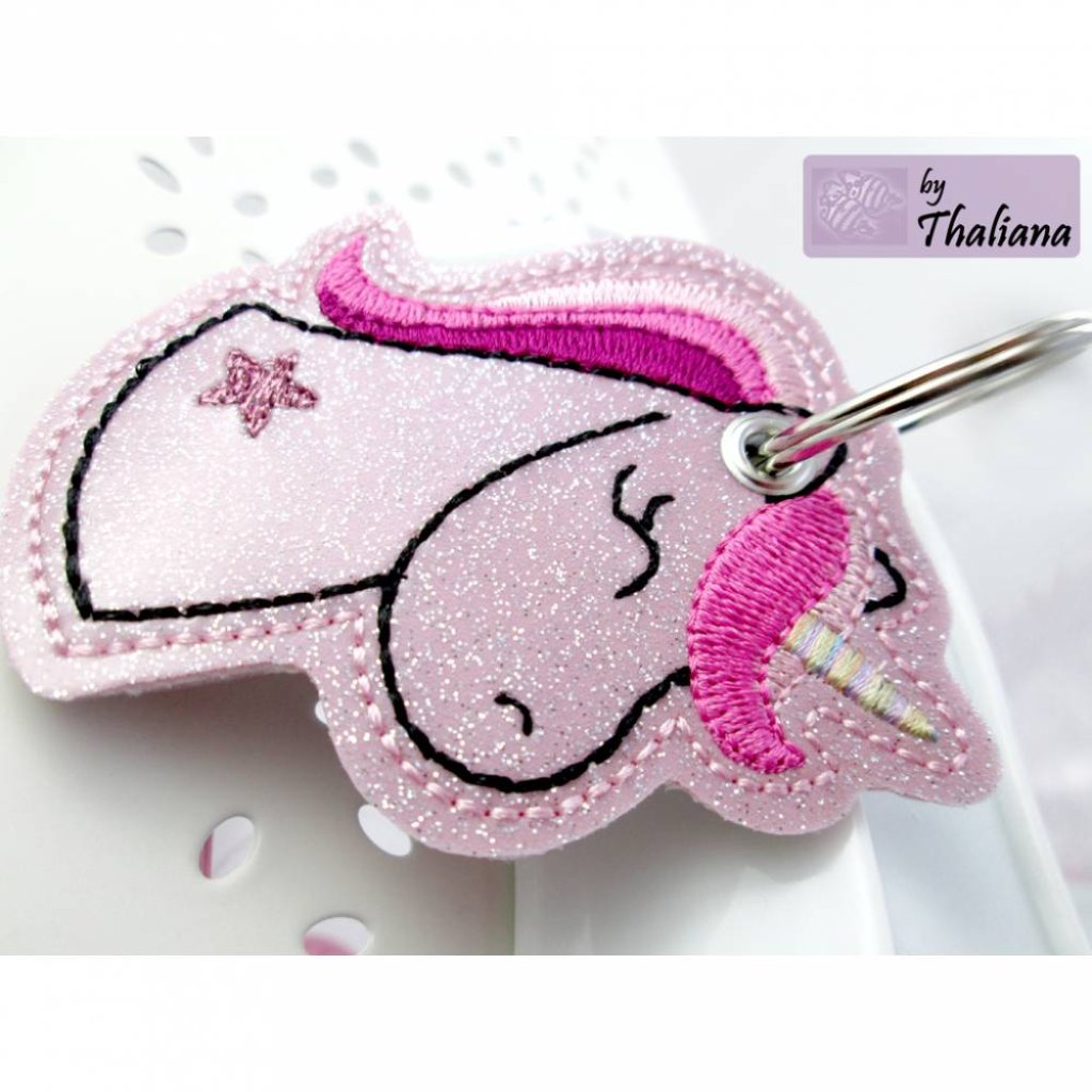 PINKEDITION EINHORN pink Schlüsselanhänger Taschen Bild 1