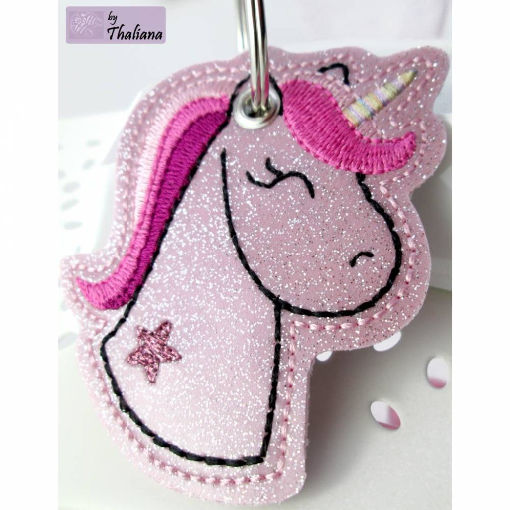 PINKEDITION EINHORN pink Schlüsselanhänger Taschen Bild 2