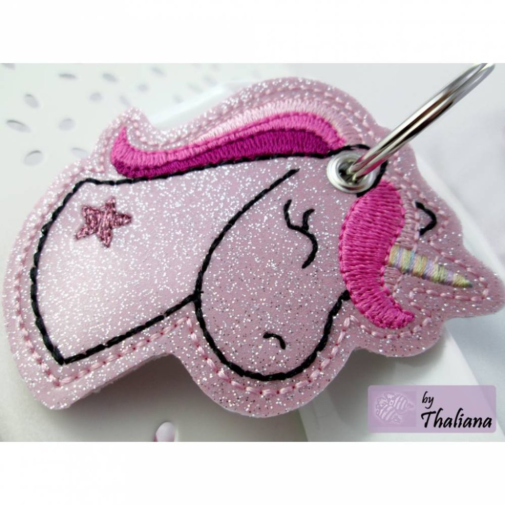 PINKEDITION EINHORN pink Schlüsselanhänger Taschen Bild 3