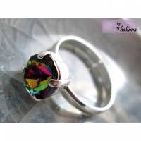 edler bunter Ring NOVA eleganter Fingerring