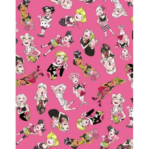 Love Your Look Salon by Loralie Designs Frauen , Patchwork Baumwolle