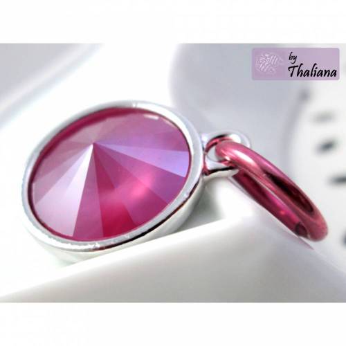 KÜHLE KIRSCHE  dunkelpinker Anhänger elegant edel