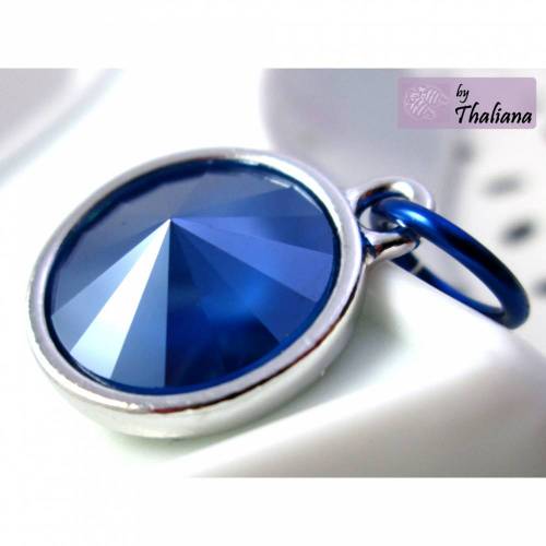 ROYAL BLUE edler dunkelblauer Anhänger elegant