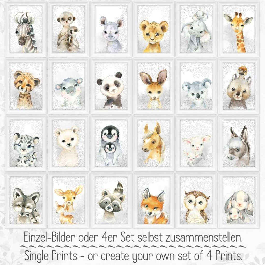 2 x Schreibblock WALDTIERE DIN A5 liniert 50 Blatt/für Briefe, Briefpapier