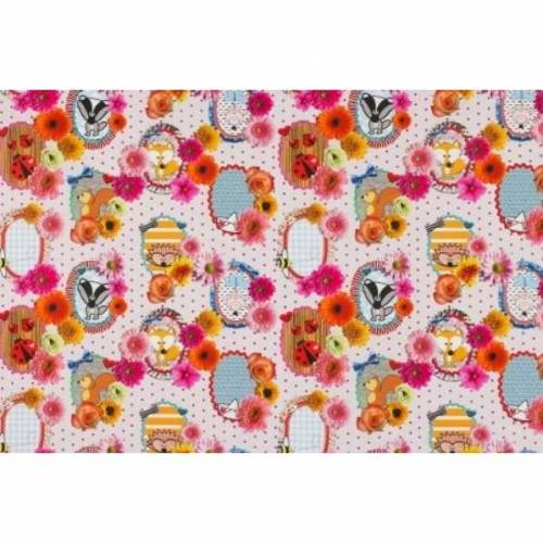 Fabric fever by Cherry Picking Füchse  Dekostoff Webware