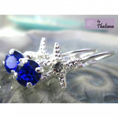 tolle Ohrringe SEESTERN maritim Ohrhänger elegant