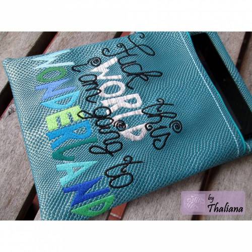 UNIKATangebot Tablet Tasche ebook Reader türkis