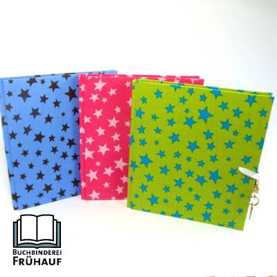Tagebuch mit Schloss Sterne Notizbuch Poesiealbum