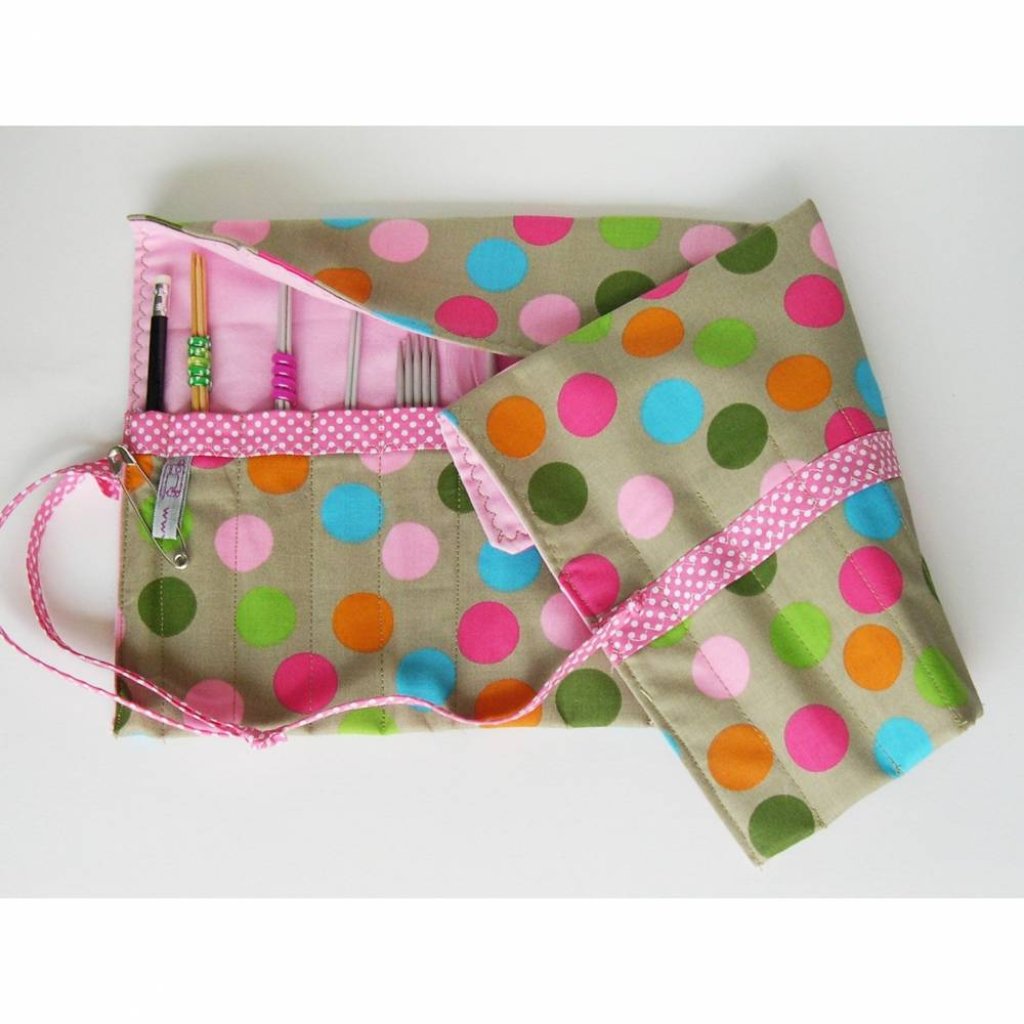 Rollmppchen, Stricknadeltasche, Stricknadelaufbewahrung, Stricknadeletui,  Aufbewahrung Stricknadeln, Etui fr Nadelspiele, Stricknadeln