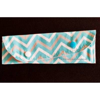 Hygieneetui Unikat – Tampontäschchen & Etui für Slipeinlagen, handgemacht, 20x6-7,5 cm, Baumwolle