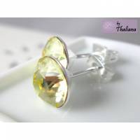 PRIMULA hellgelbe Ohrstecker edel elegant gelb