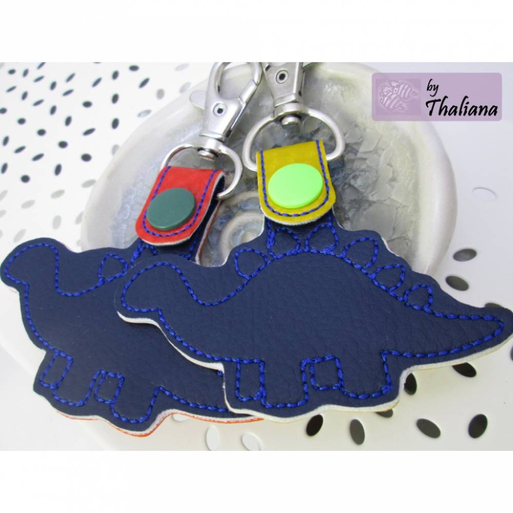 DINO personalisierbar mit Namen Anhänger für Jungs Bild 2