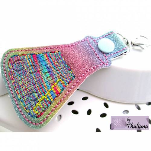 MAGISCHE BRAUSE Erlenmeyerkolben Taschenanhänger