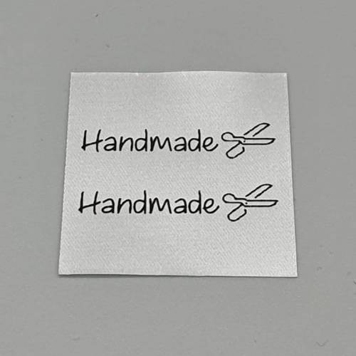 Handmade Seitenlabel "Schere"