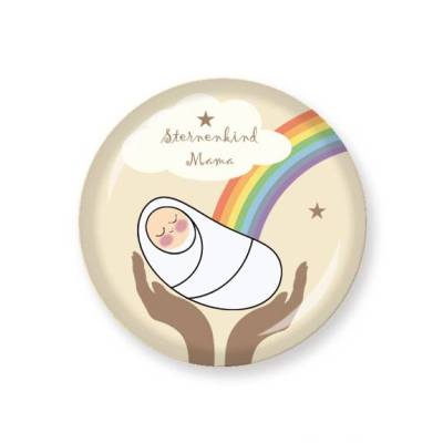 Button „Sternenkindmama“ 3,7 cm