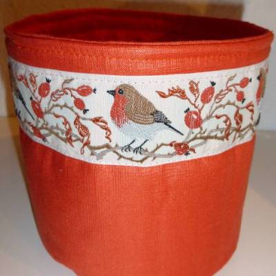 Utensilo Rotkehlchen, Brotkorb, Aufbewahrung, Unikat hessmade