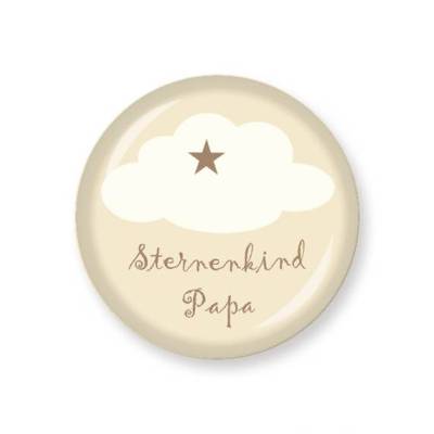 Button „Sternenkindpapa“ 3,7 cm