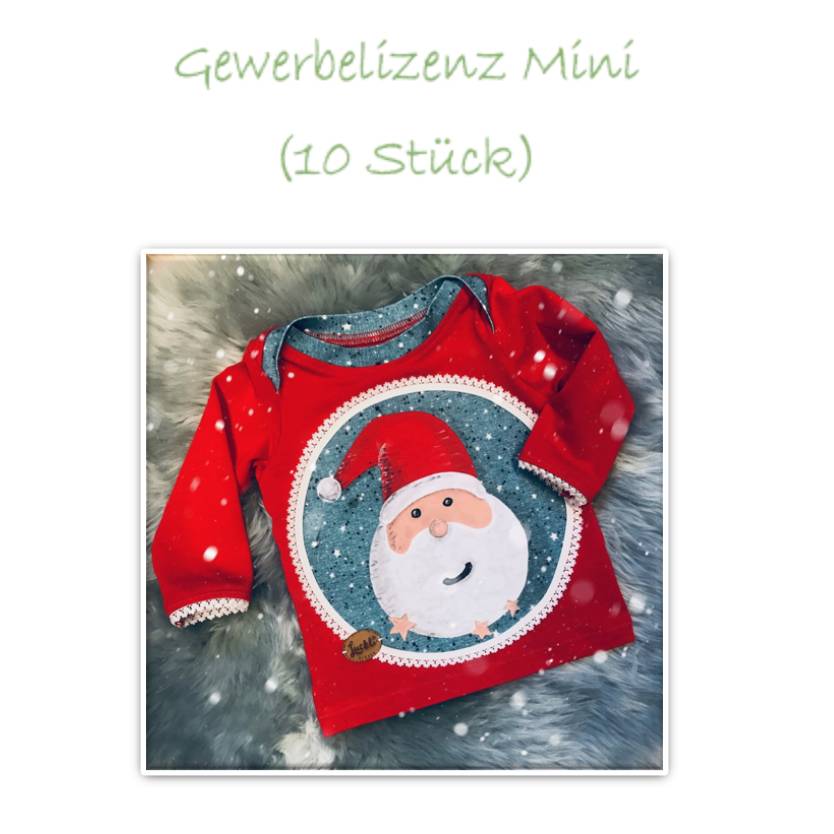 "Santa" Gewerbelizenz MINI (max. 10 Stück) Bild 1