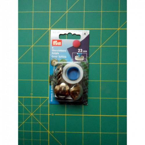 Prym  Knopfrohlinge 23 mm 4 Stk. mit Werkzeug
