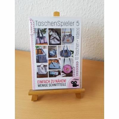 Taschenschnittmuster Taschenspieler 5 CD mit Ebook Bonuscode von Farbenmix
