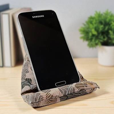 Handysitzsack, Smartphone Kissen, Handyhalterung