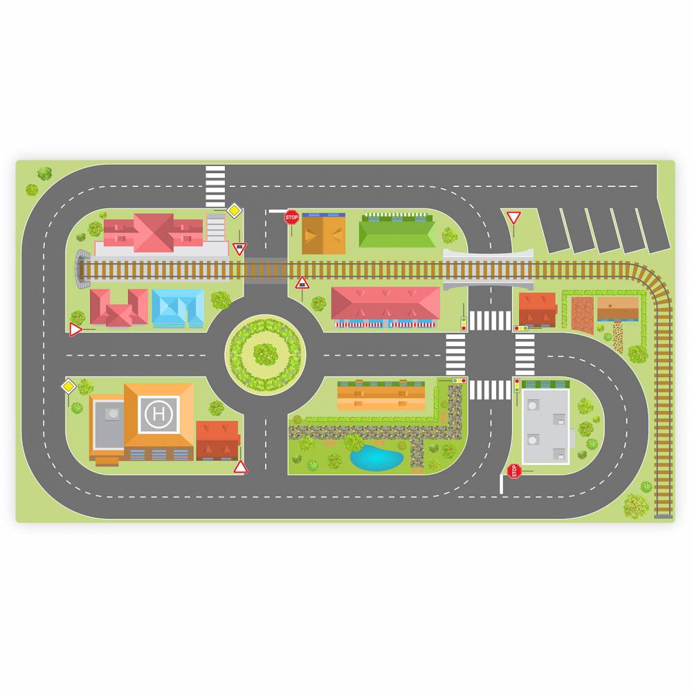 Spielfolie Möbelfolie für STUVA Stadt (Möbel nicht inklusive) (Möbel nicht inklusive) nikima Bild 2