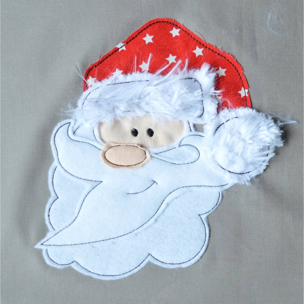 Stickdatei Nikolaus Nikolauskopf SET verschiedene Größen Bild 1