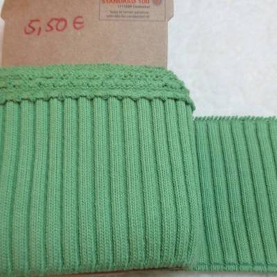 Fertigbündchen  grün Oeko-Tex Standard 100(1Stück/3,00€)