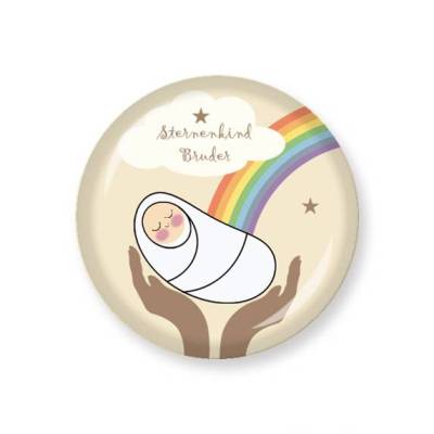 Button „Sternenkindbruder“ 3,7 cm