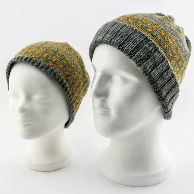 Strickanleitung Partnermützen Paul und Paula