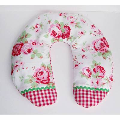 Nacken Körnerkissen,Körnerkissen, Wärme-Kissen Rosen, Nackenkissen-Wärmekissen, Nackenhörnchen, Rapssamen, Getreidekissen, Rapssamenkissen