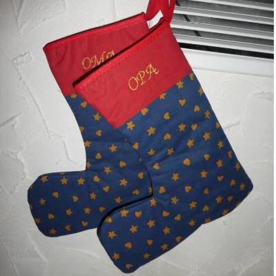 Nikolausstiefel OPA Geschenk zu Nikolaus oder Weihnachten, Weihnachtsdeko